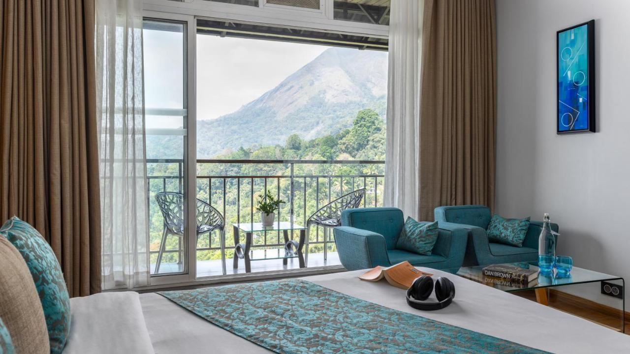 全景逍遥酒店 蒙纳 外观 照片 View of Mount Apo from the hotel