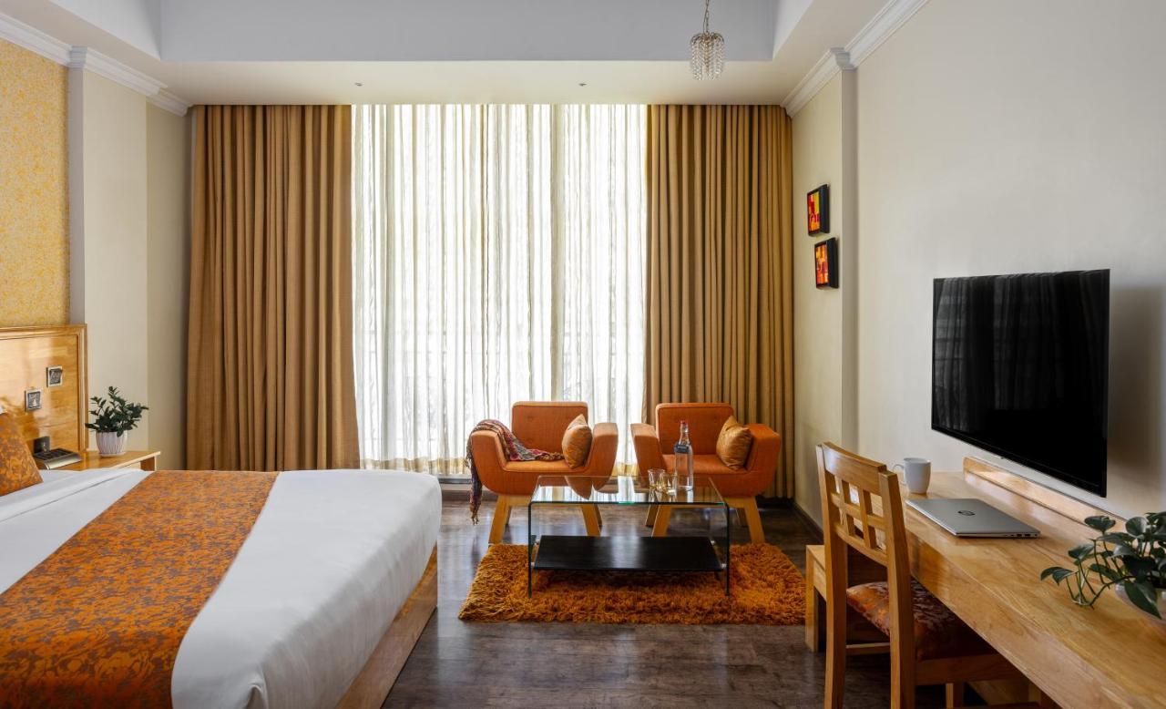全景逍遥酒店 蒙纳 外观 照片 A room at the hotel