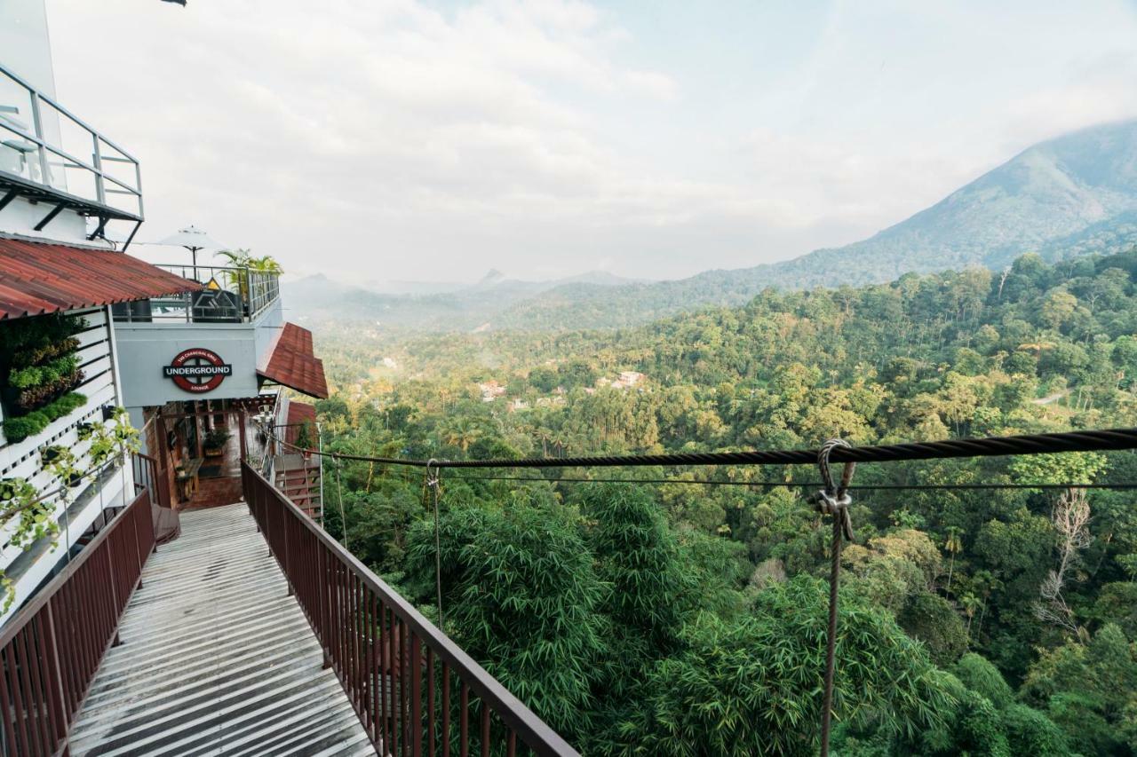 全景逍遥酒店 蒙纳 外观 照片 View of Mount Apo from the Treehouse Cafe